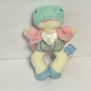 🎁5/$25 Vintage Eden Mr Jeremy Fisher Beatrix Potter Pastel Plush Stuffed Animal